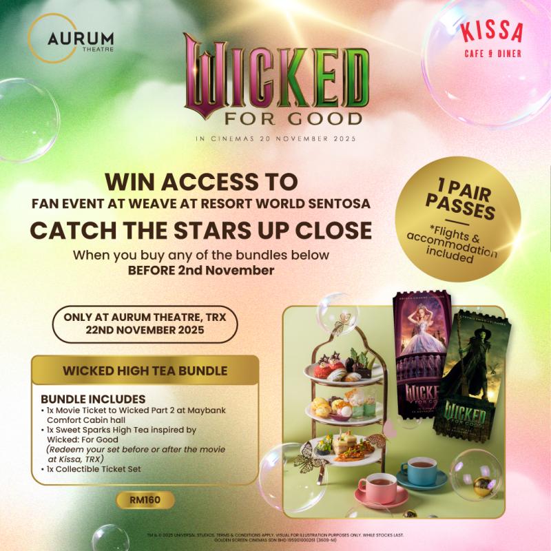 WICKED: For Good High Tea Screening