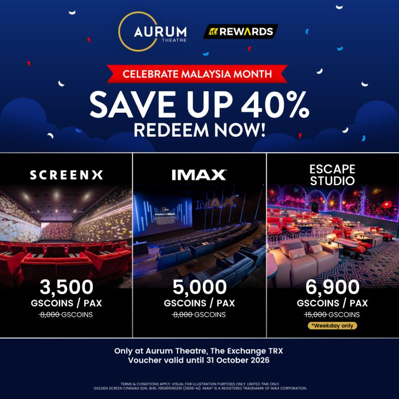 Celebrate Malaysia Month with Aurum Theatre, The Exchange TRX!