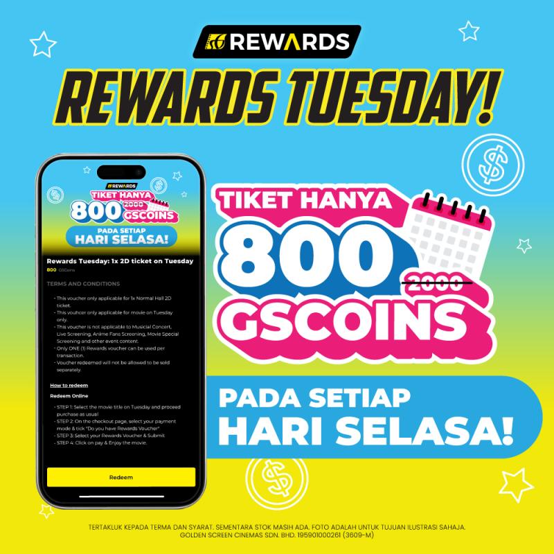 Redeem your rewards now! 