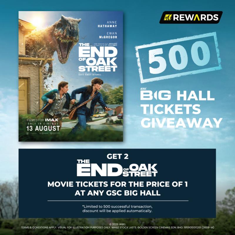 The End of Oak Street Big Hall Giveaway