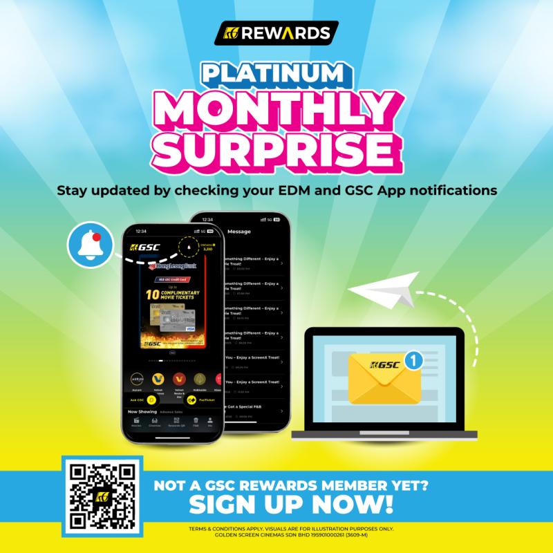 Your Monthly Platinum Perk Is Here!