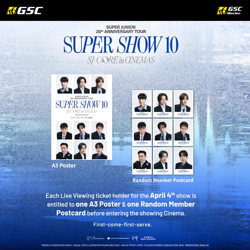SUPER JUNIOR 20TH ANNIVERSARY TOUR <SUPER SHOW 10> SJ-CORE IN CINEMAS