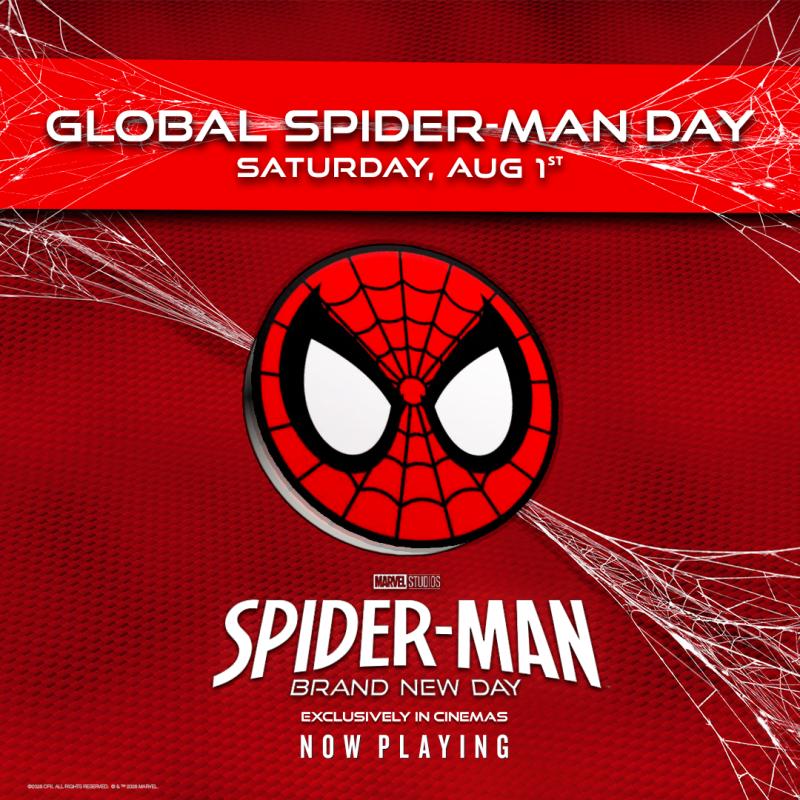 Spider-Man Day Promo – Pin Redemption