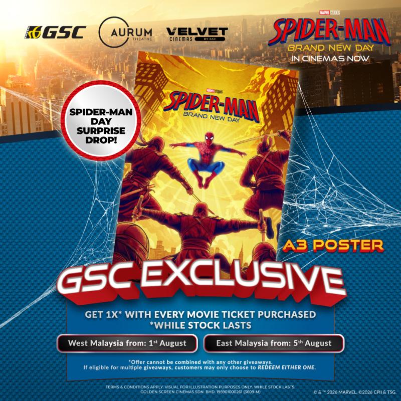 Global Spider-Man Day – A3 Poster Redemption