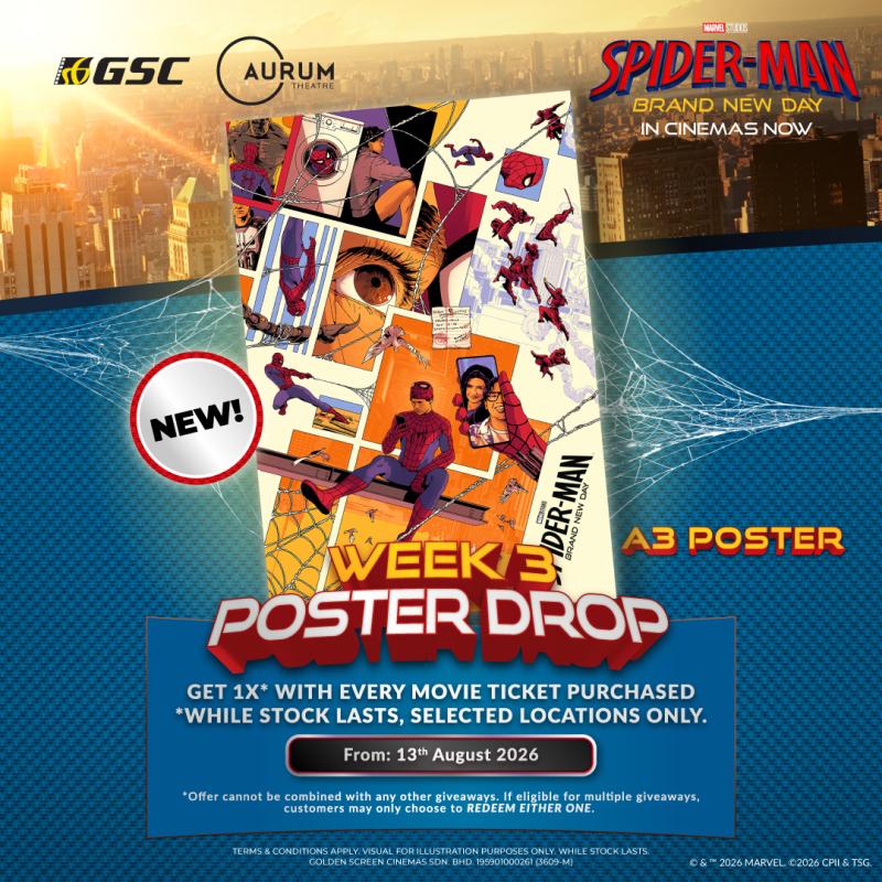 Week 3 Spider-Man Brand New Day – A3 Poster Redemption