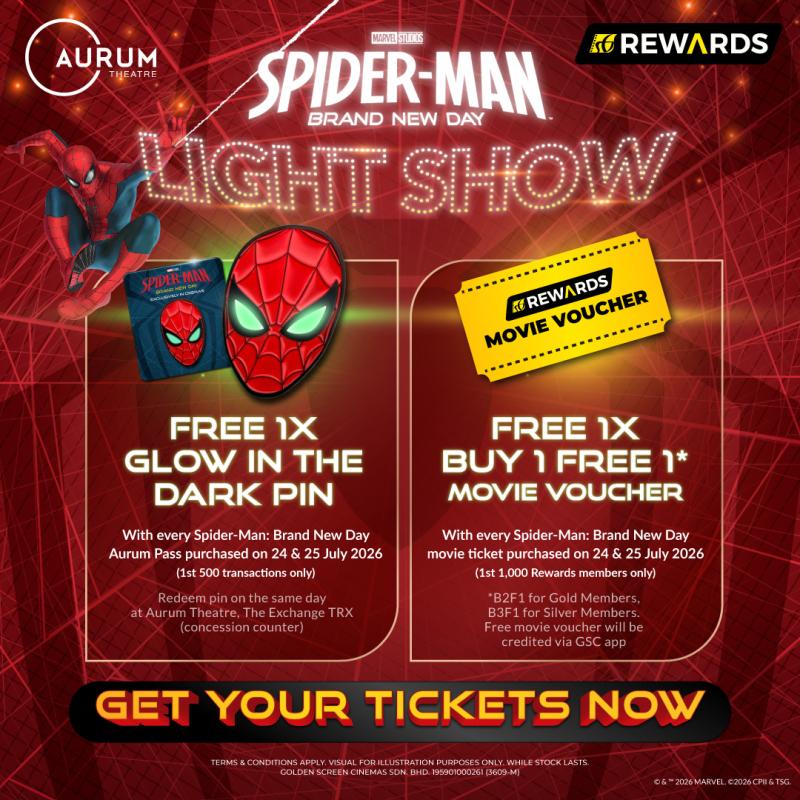 Spider-Man: Brand New Day Light Show Promo!