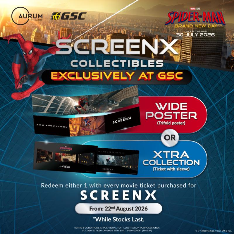 Week 4 Spider-Man Brand New Day – ScreenX Surprise Drop Redemption