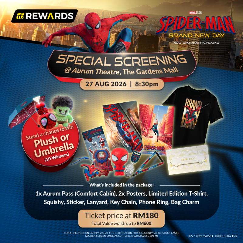 Spider-Man: Brand New Day- Aurum Special Screening.