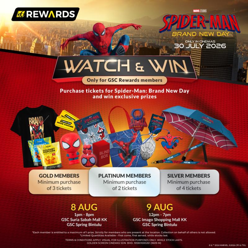 Spider-Man: Brand New Day- Watch & Win