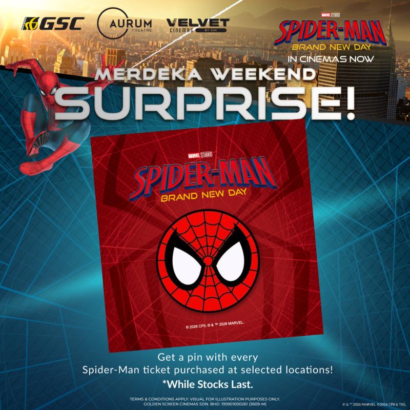 Week 5 Spider-Man Brand New Day – Merdeka Surprise Drop Redemption