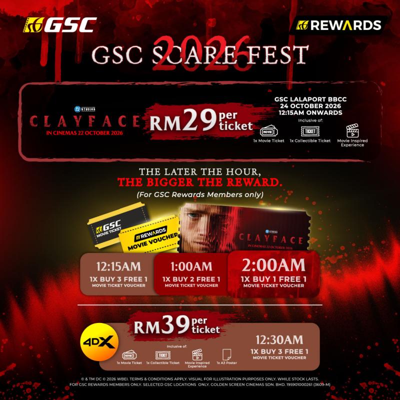 GSC SCAREFEST 2026 – Clayface Special Screening