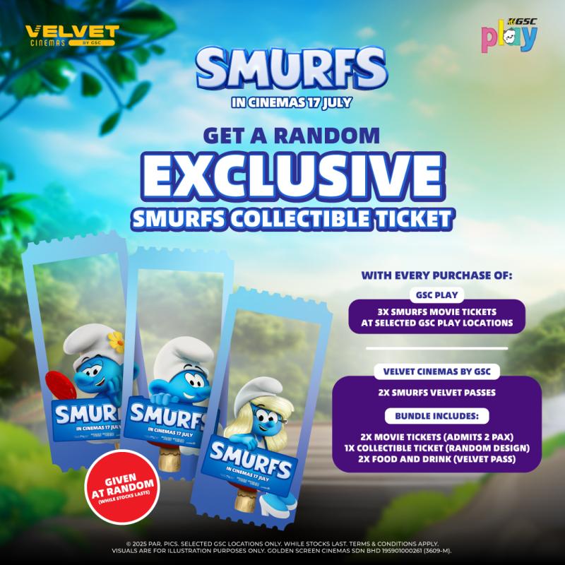 Smurfs Collectible Ticket Redemption