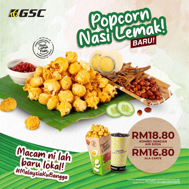 Popcorn Nasi Lemak