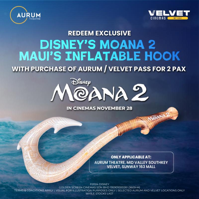 Moana 2 Maui Inflatable Hook Redemption