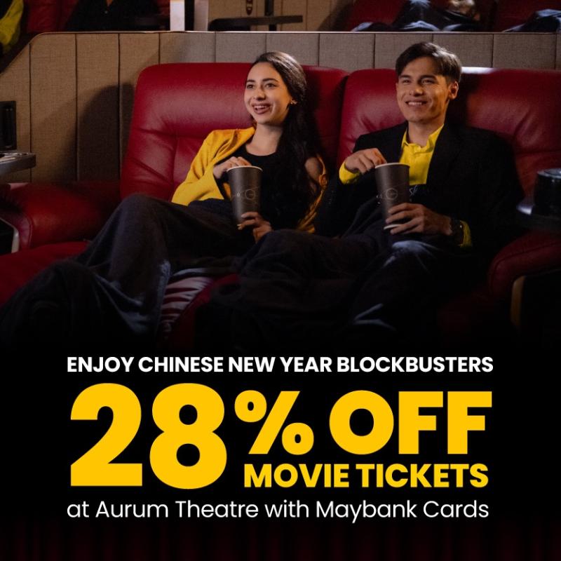 Exclusive Lunar New Year offer for Maybank Credit/Charge Cardmembers