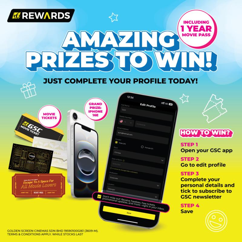 GSC Rewards: Update Your Details and Subscribe to Our Newsletter to Win Amazing Prizes.