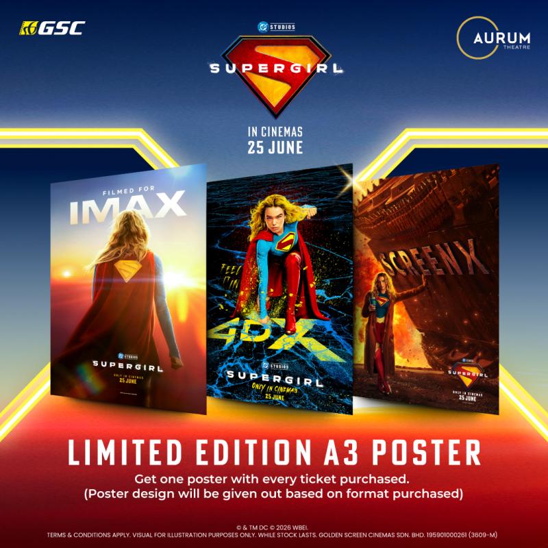 THE SUPERGIRL POSTERS GIVEAWAY! 