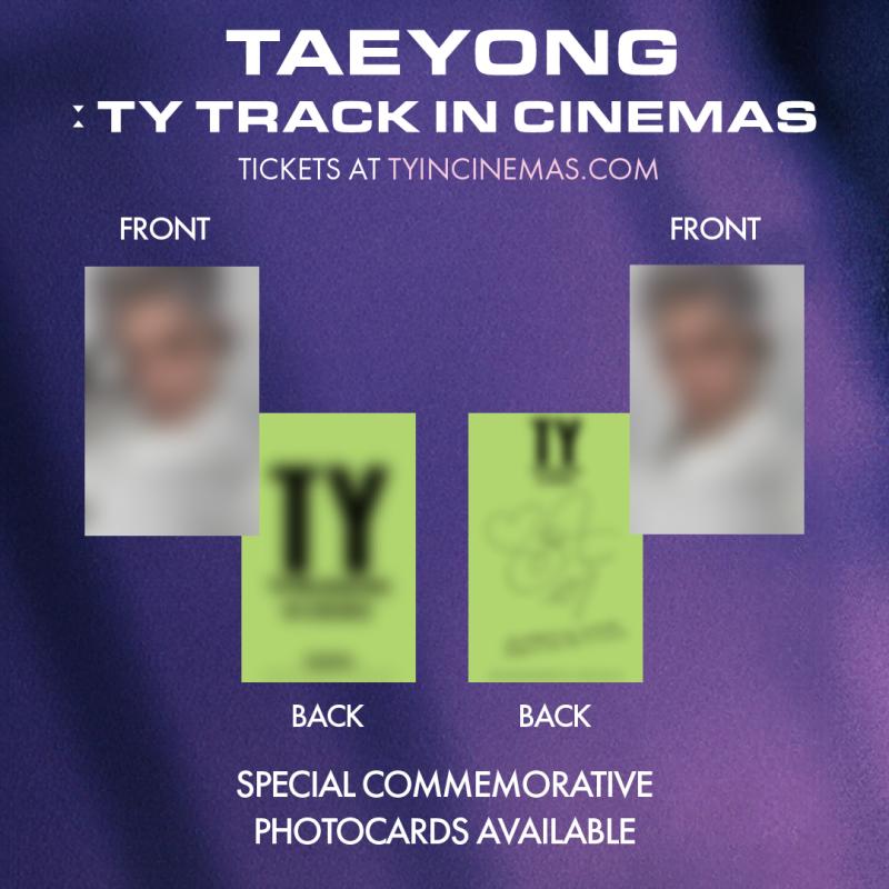 TAEYONG: TY TRACK IN CINEMAS Postcard and Photocard Redemption