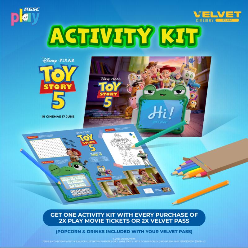 THE TOY STORY 5 ACTIVITY KIT GIVEAWAY! 