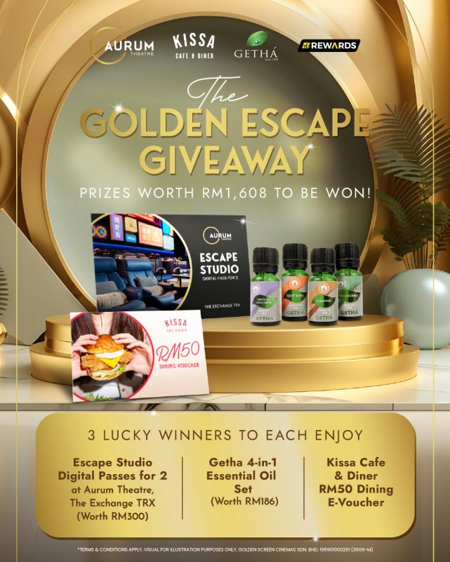 The Golden Escape Giveaway