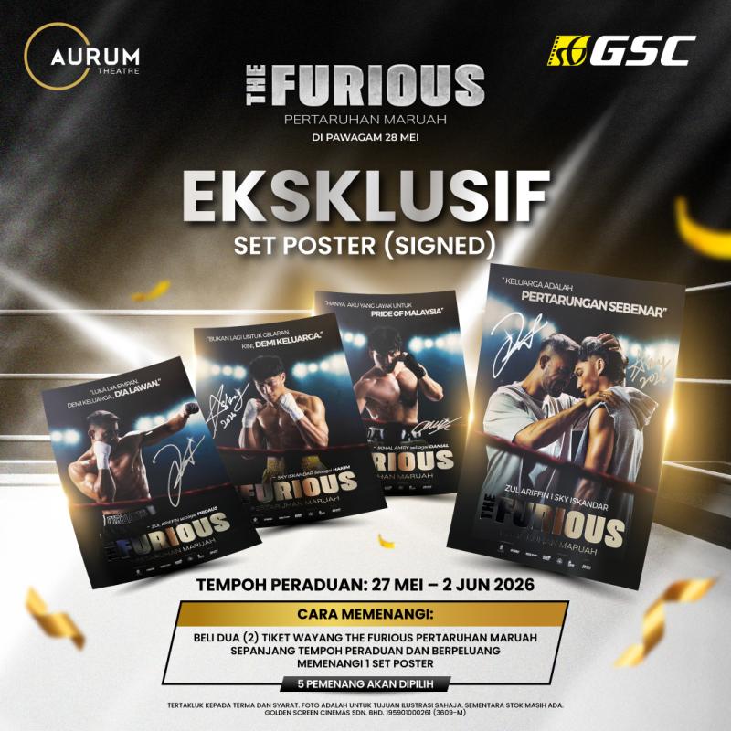 THE FURIOUS: PERTARUHAN MARUAH WATCH & WIN CONTEST