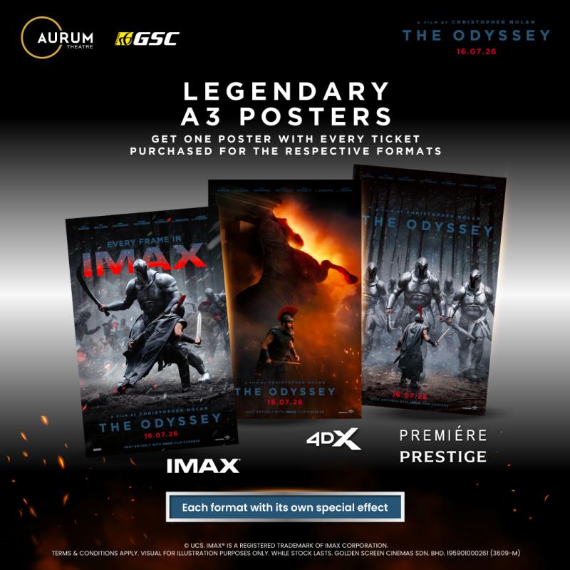 The Odyssey – A3 Poster Redemption