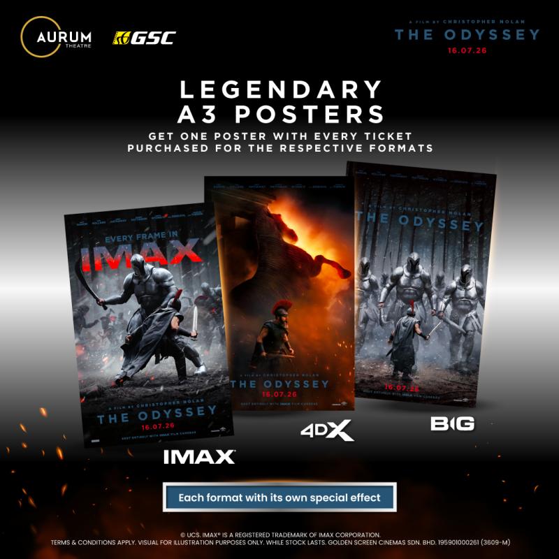 The Odyssey – A3 Poster Redemption
