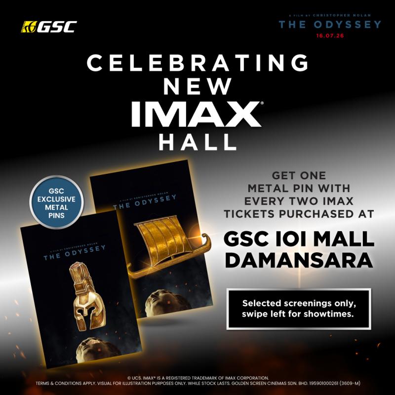 The Odyssey – GSC IOI Mall Damansara IMAX promo