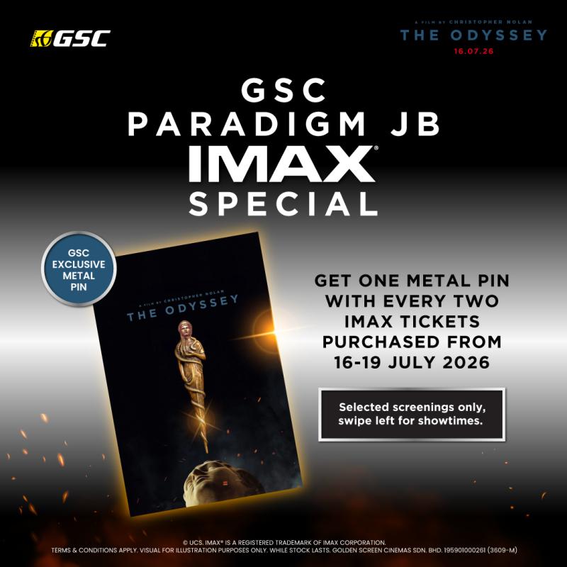 The Odyssey – GSC Paradigm JB IMAX promo