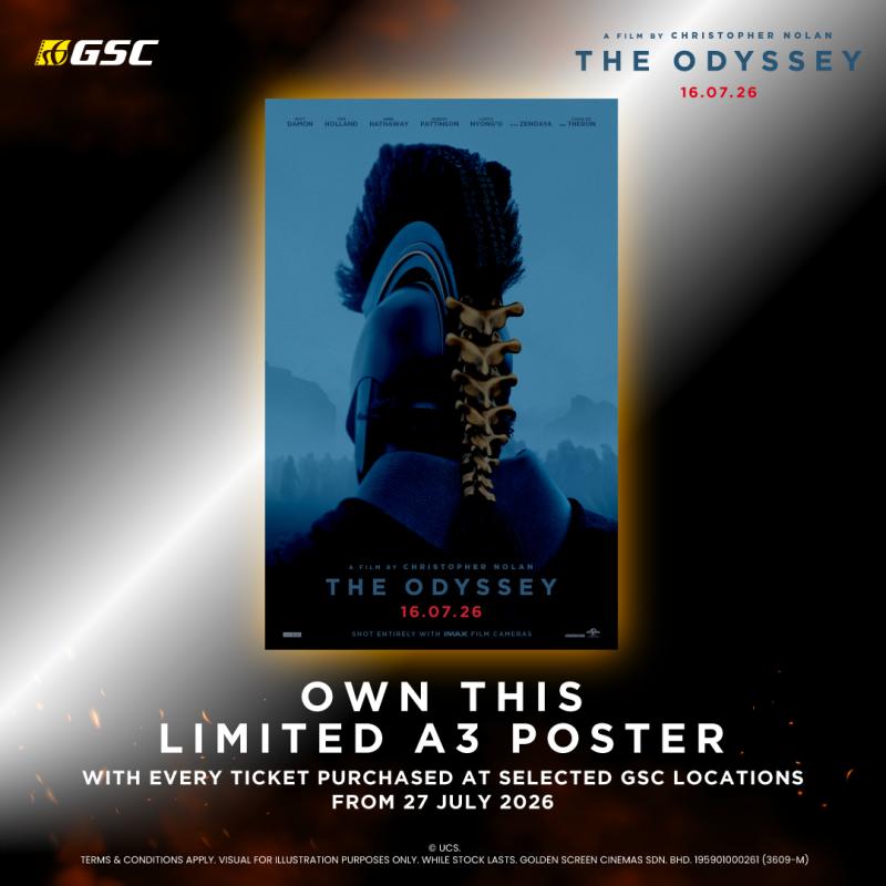 The Odyssey – A3 Poster Redemption (27 July)