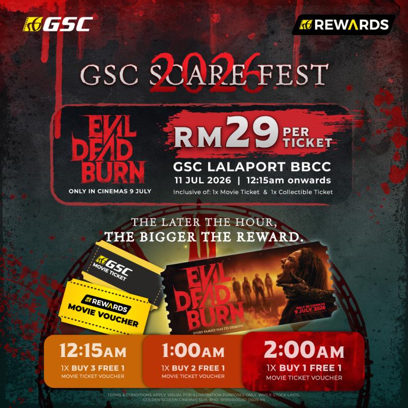 GSC SCAREFEST 2026: Evil Dead Burn Special Screening