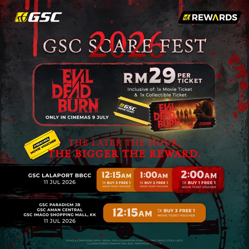 GSC SCAREFEST 2026: Evil Dead Burn Special Screening