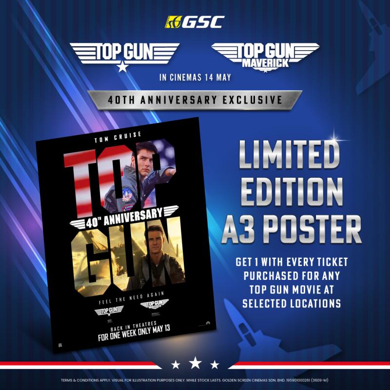 Top Gun: BO Promo – A3 Poster Redemption