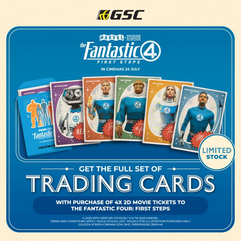 Fantastic 4 Collectible Trading Cards Redemption 