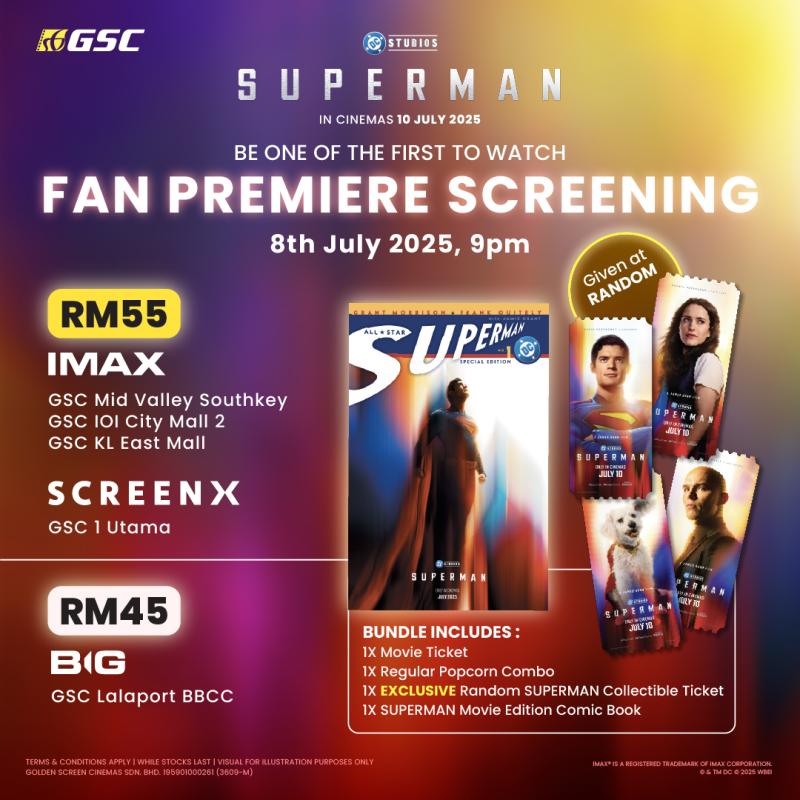 Fan Premiere Screening: SUPERMAN