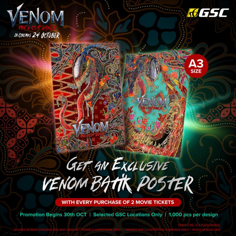 Venom Batik Posters Redemption