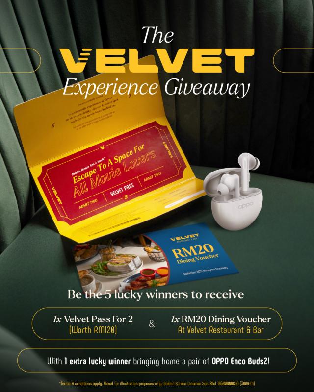 The Velvet Experience Instagram Giveaway