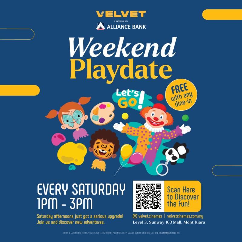 Velvet Weekend Playdate