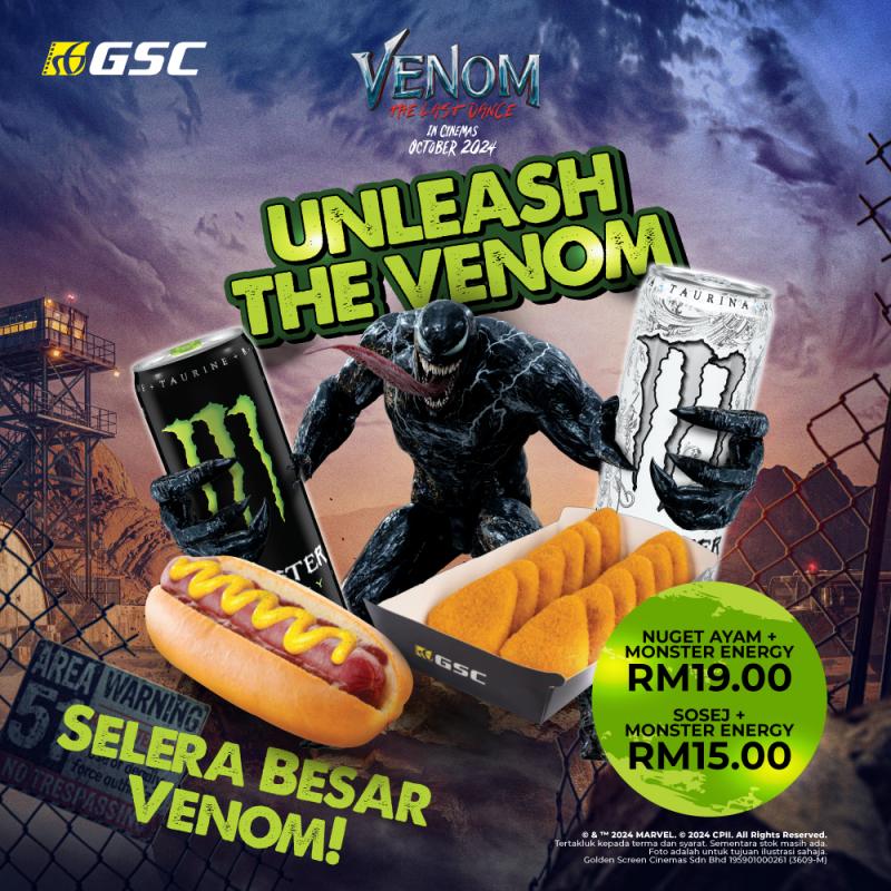 Unleash The Venom with Monster Energy!