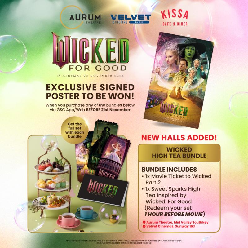 WICKED: For Good High Tea Screening