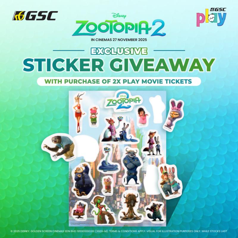 Zootopia 2 Sticker Redemption