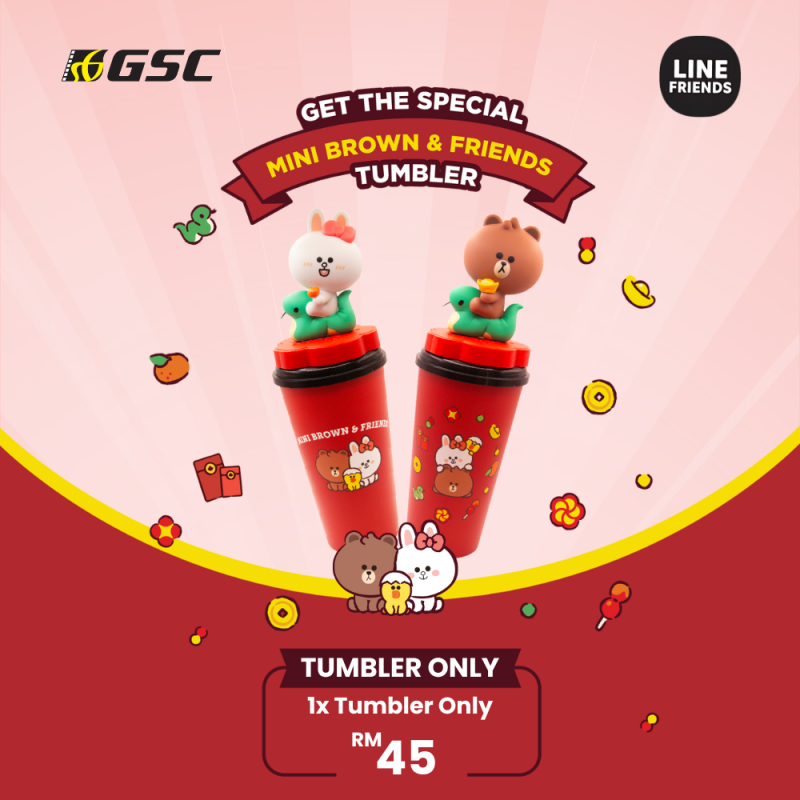 Line Friends CNY Tumbler 