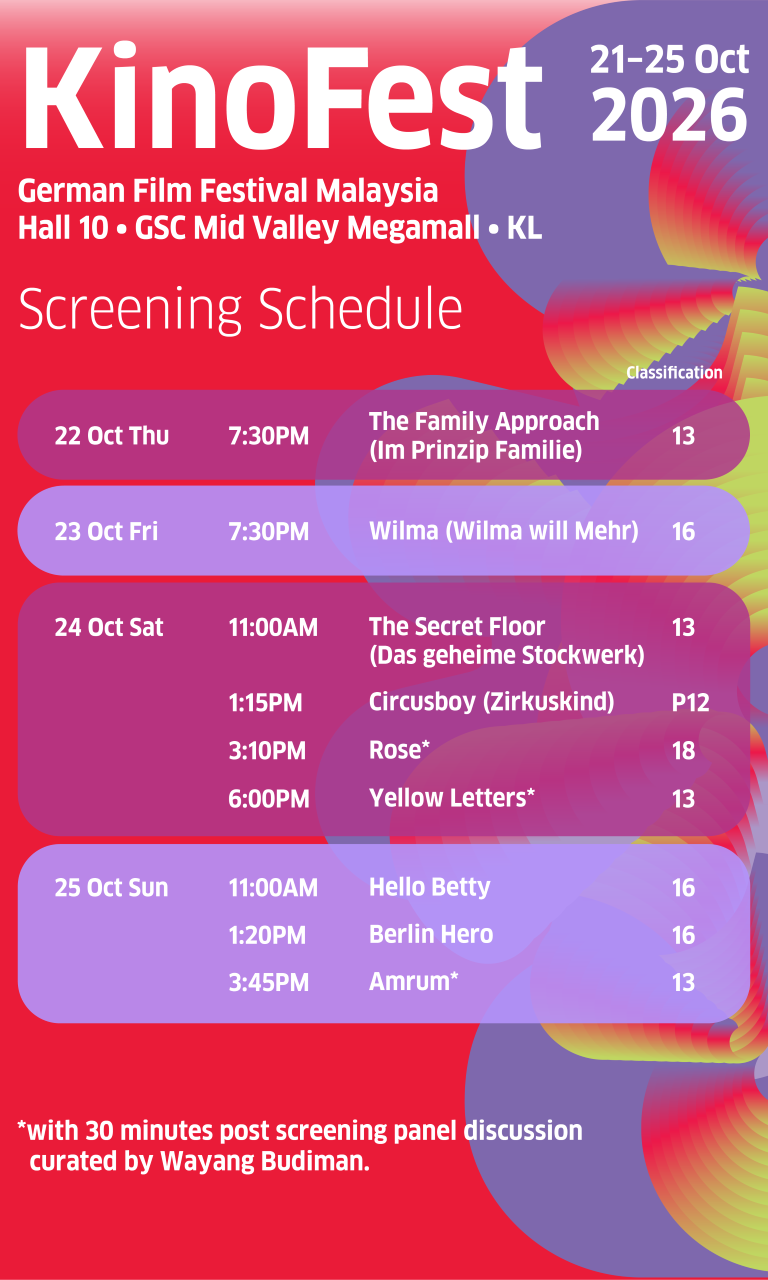 Kinofest Schedule