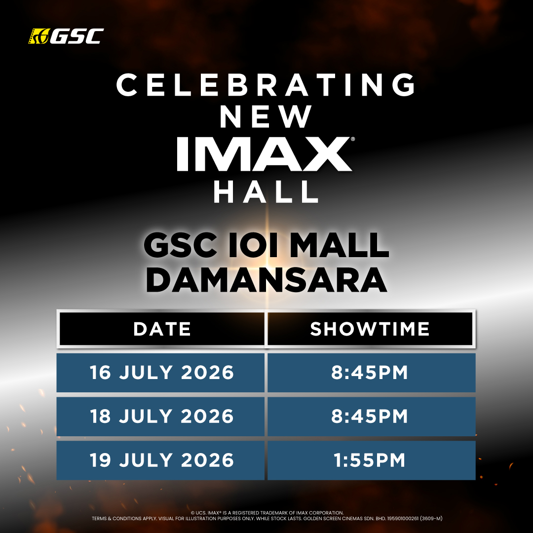 GSC IOI Mall Damansara IMAX Promotion