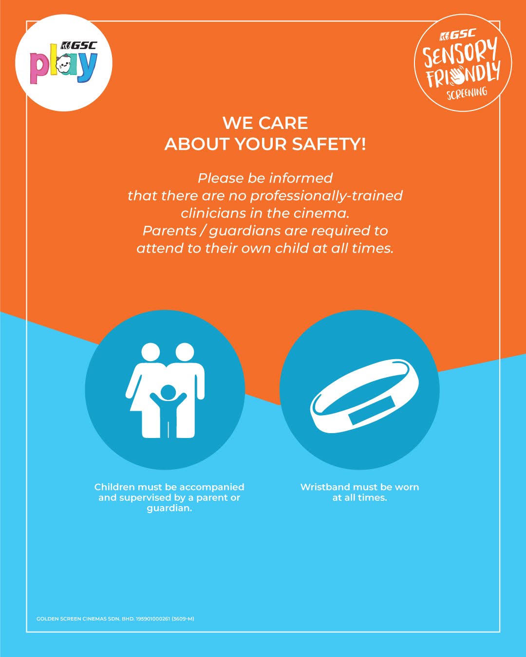 We Care About Your Safety