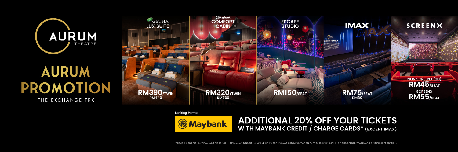 Aurum Theatre, The Exchange TRX Promotion
