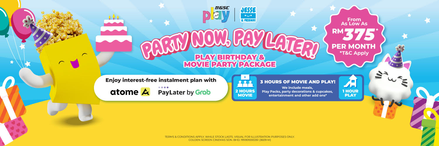Play Birthday & Movie Party Package
