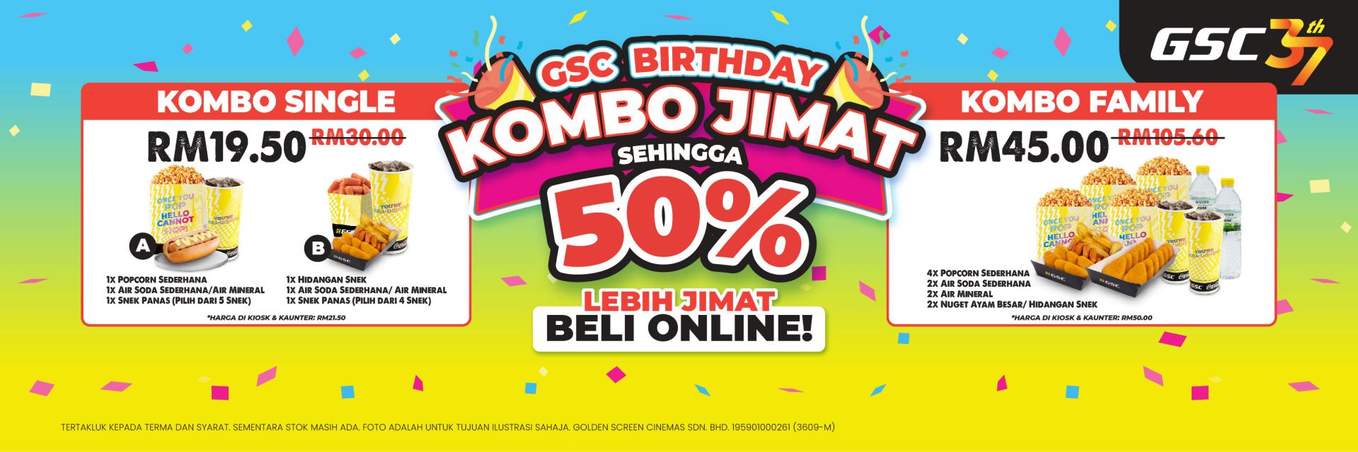 Kombo Jimat GSC 37th Birthday
